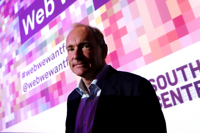 Sir Tim Berners-Lee at #WebWeWantFest
