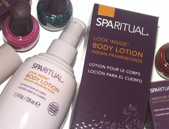 SPARitual Look Inside Body Lotion Indian Frankincense