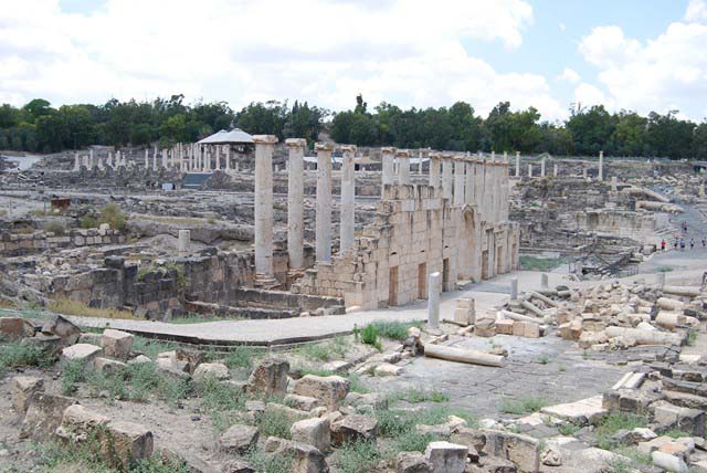Yacimiento arqueológico de Bet She'an,, Guias-Israel (15)