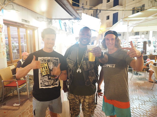 Ibiza - Xzibit and a couple of Finns