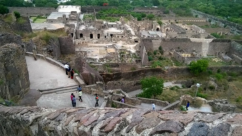 View From Golconda Fort