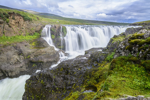 water landscape waterfall iceland islandia catarata norðurlandvestra goljolur