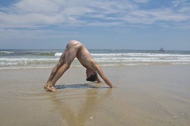 naturist yoga 0007 Sandy Hook, NJ, USA