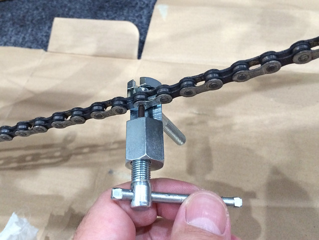 Replace of the chain