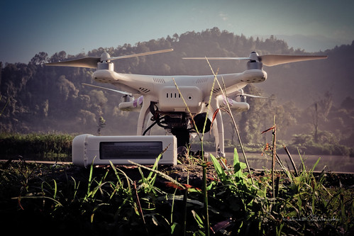 camera new lake view tech aerial situgunung danau drone intip