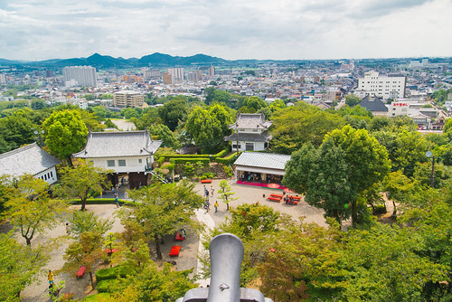 犬山城からの眺め
