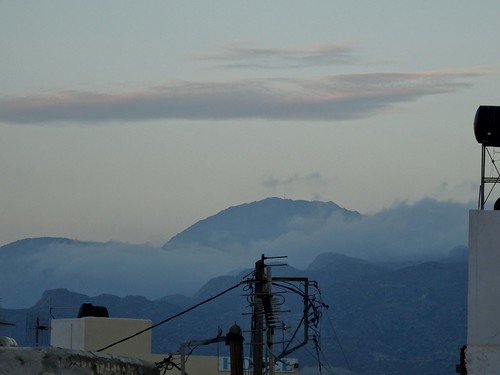 cloud mountain berg kreta crete moln ierapetra