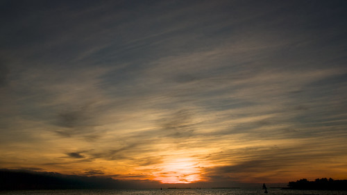 ocean light sunset sea sky people colors beautiful silhouette clouds view florida keywest sonynex