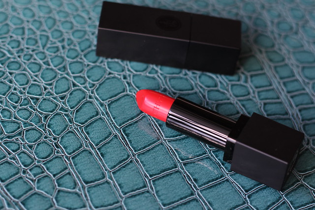 Sheer Red Lipstick for #MakeupMonday on #LivingAfterMidnite