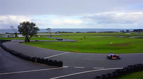 Go Karting at Phillip Island Grand Prix Circuit, Victoria