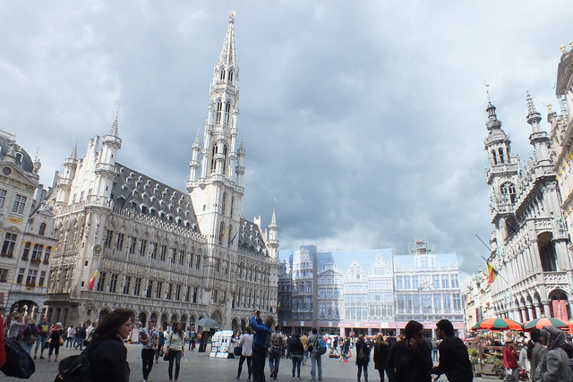 Cinco días por Belgica - Blogs de Belgica - Llegada y Bruselas (3)