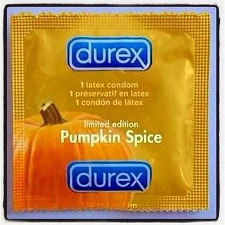 Pumpkin Spice Condom