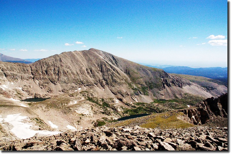 Mount Audubon as seen from Pawnee's summit 2