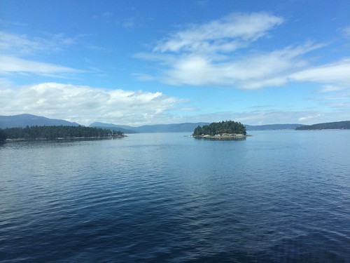 On the ferry to Vancouver Island