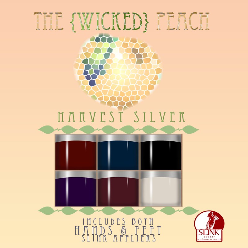 Wicked Peach Advert Harvest Silver