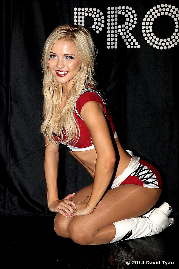 2014 P R O Convention All Star Arizona Cardinals Cheerleader Andrea The Hottest Dance Team In