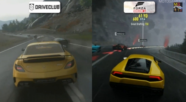 the crew 2016 gameplay vs driveclub gameplay
