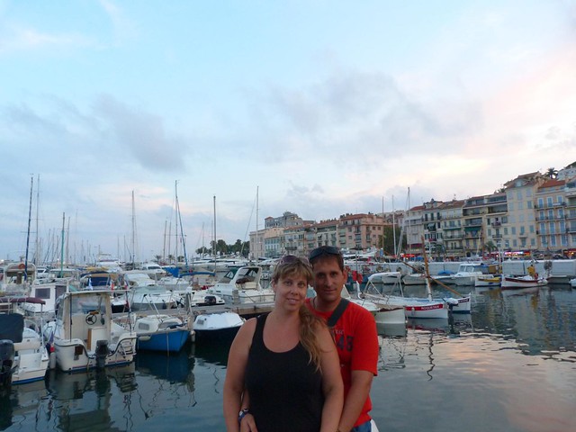 Rebeca y Sele en Cannes (Costa Azul, Francia)