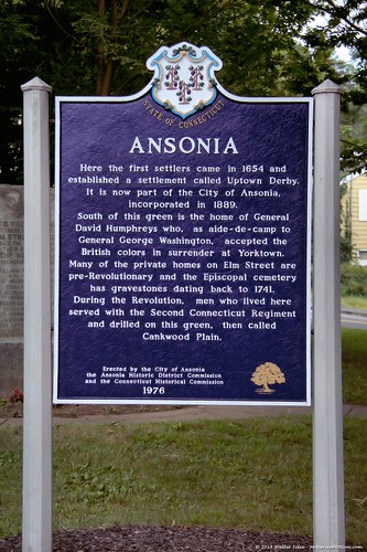Ansonia Historical Marker