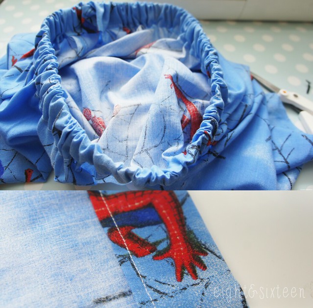 diy simple upcycled skirt sewing spider-man