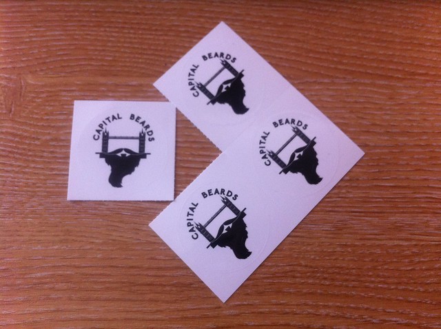 Capital Beards stickers