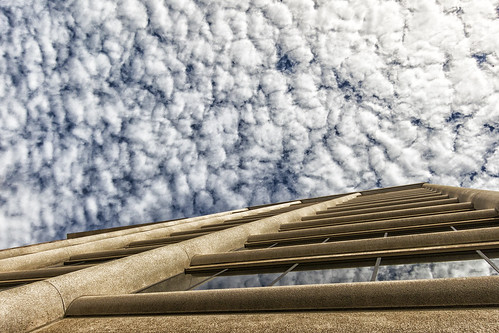 sky cloud toronto reflection building window canonpowershots100