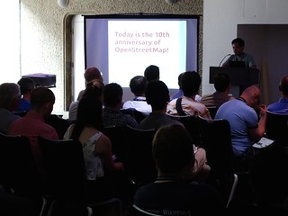 Eugene Villar giving his presentation
