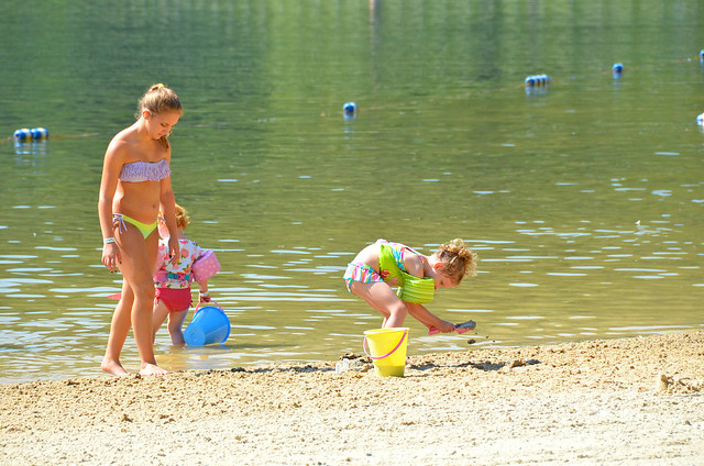 Beat the heat at Hungry Mother State Park with some fun in the sand