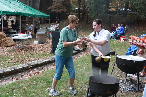 Enjoy some Brunswick Stew. Apple Day at Douthat State Park October 11, 2014
