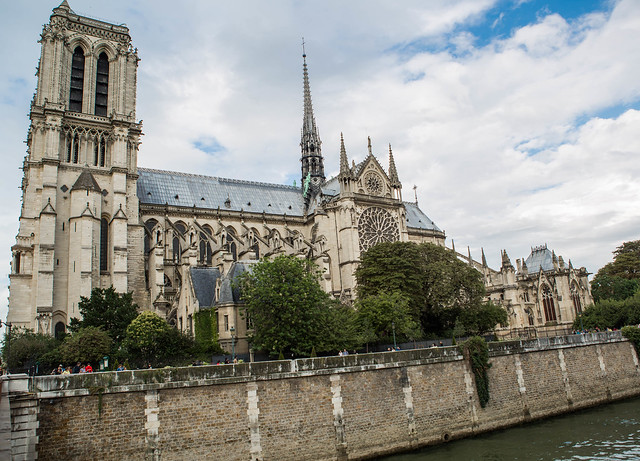 Notre Dame Exterior Views