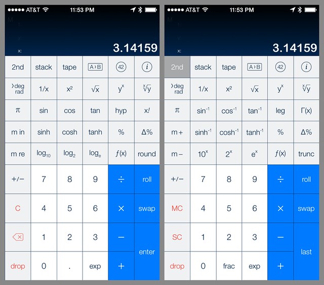 pcalc matrix