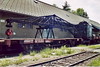 c- Dampfkran 916 811 und Kranschutzwagen 40 81 946 7 202-3 Eisenbahnmuseum Knittelfeld