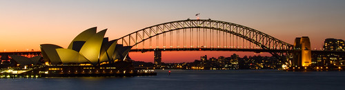 sydney sunset sydneyharbour sydneyoperahouse sydneyharbourbridge colour colours australiaspremiertouristdirectory