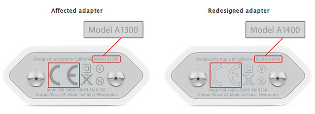 iPhone USB adapter csereprogram