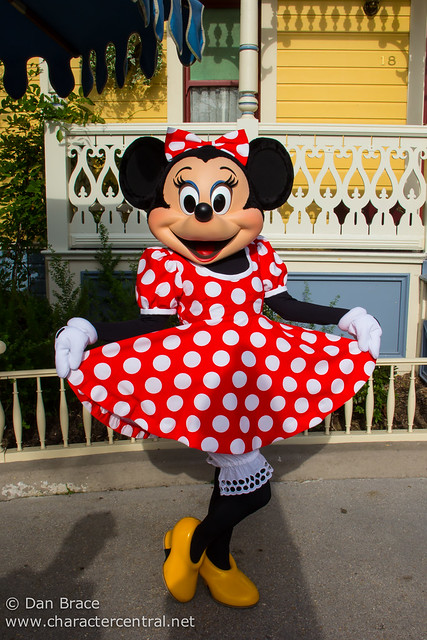 Meeting Minnie Mouse