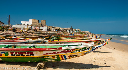 The Boats of Plage de Yoff