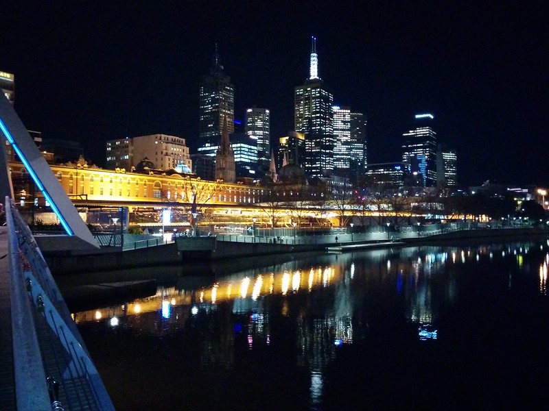 #Melbourne, you're looking lovely tonight