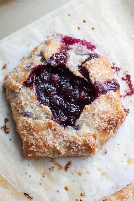 Blueberry Ricotta Galettes + Our Coastal Maine Weekend