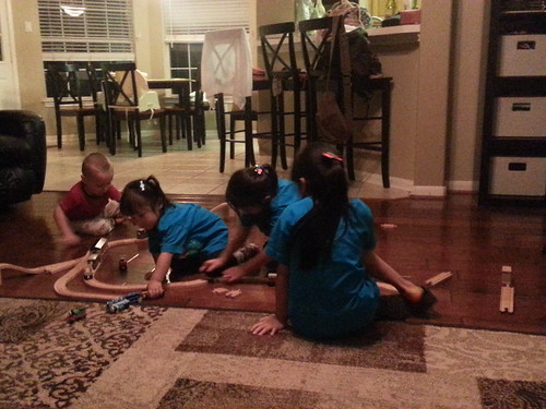 Cousin play time.