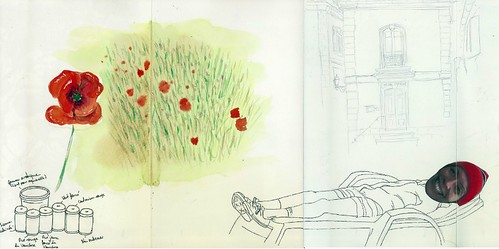 Poppies and Carole