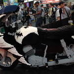 SDCC 2014 LEGO Batcycle