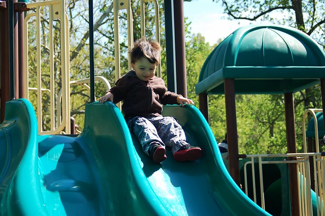 The playground at Mason Neck State Park