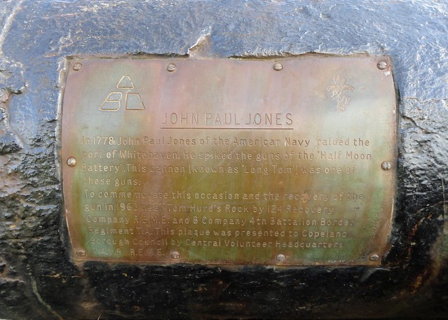 John Paul Jones brass plaque
