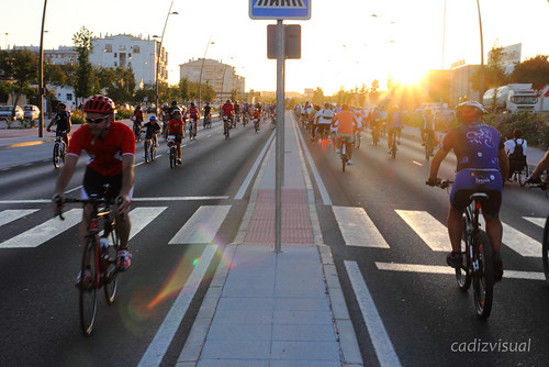 Quedada ciclista en Jerez