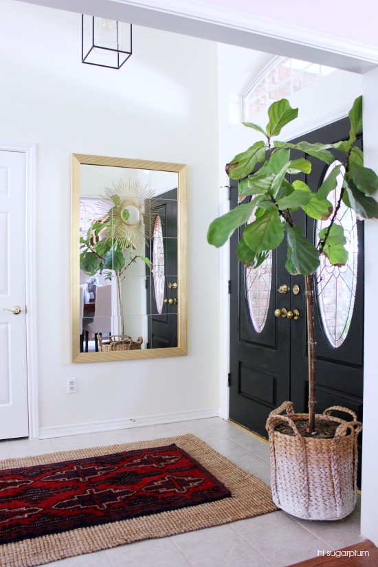 Hi Sugarplum | Layers of an Entrance Hall (style & color)