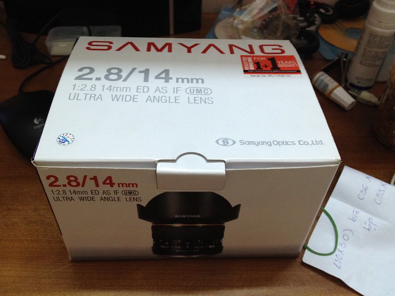 Cần bán lens Samyang 14mm F2.8 for Ca