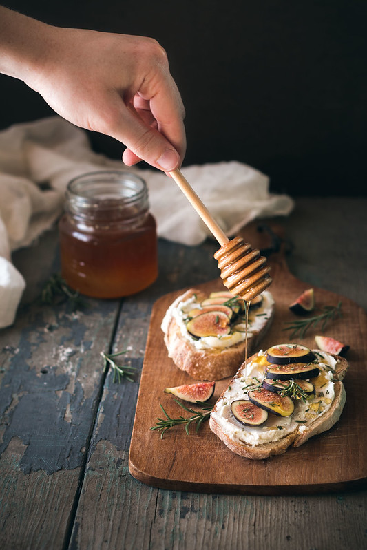 Fig, Rosemary, & Goat Cheese Tartines | Will Cook For Friends