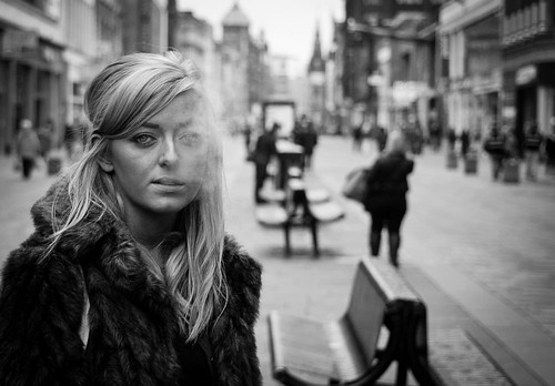 lighting street light shadow portrait urban woman cloud sunlight detail eye texture girl beautiful beauty face female composition buildings mouth shopping hair fur photography sadness eyes furry aperture focus long pretty shadows dof open natural bokeh outdoor expression candid smoke coat centre young streetphotography smoking line jacket shade portraiture blonde contact smoky smoker benches boke unhappy depth tone facial diffuse exhale exhaling bokehlicious candidstreetphotography glasgowstreetphotography