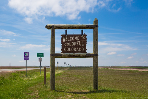 sign nebraska colorado unitedstates state border highway19 stormchase peetz highway113