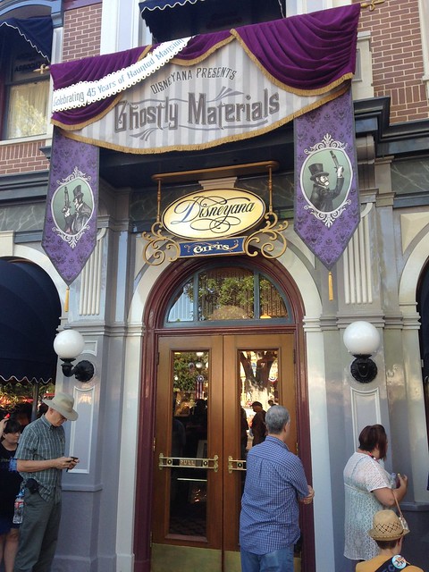 Haunted Mansion 45th anniversary art gallery at Disneyland